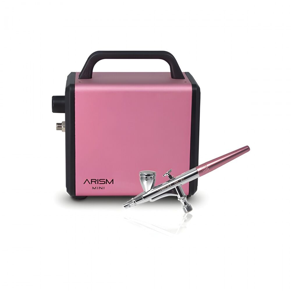 Arism Mini HB-040 Airbrush Seti Pembe