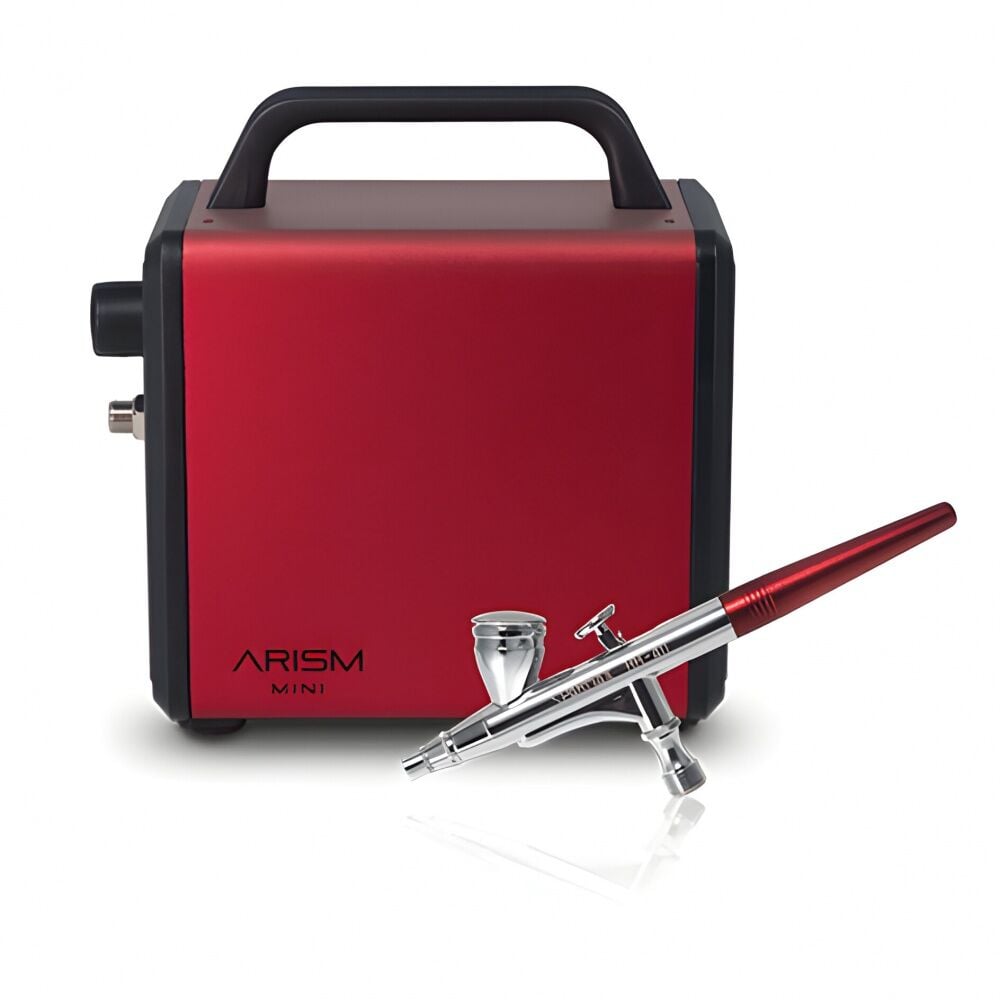 Arism Mini HB-040 Airbrush Seti Kırmızı