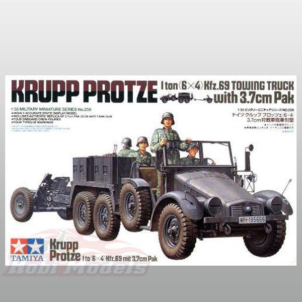Krupp Towing Truck w/37mm Pak
