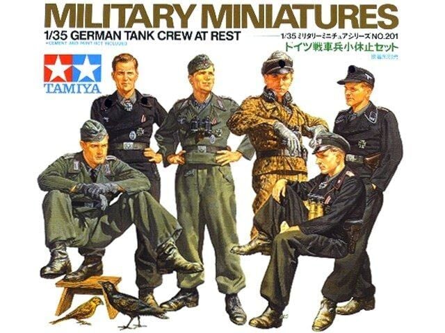 Ger. Tank Crew at Rest