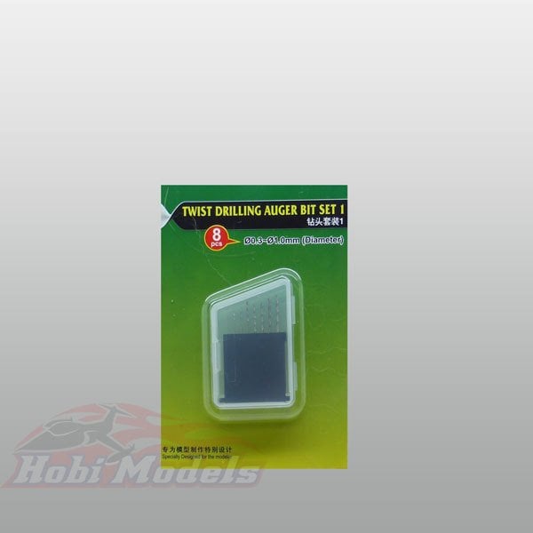 Matkap Ucu Seti No.1 (0,3/1,0) 8 Ad.