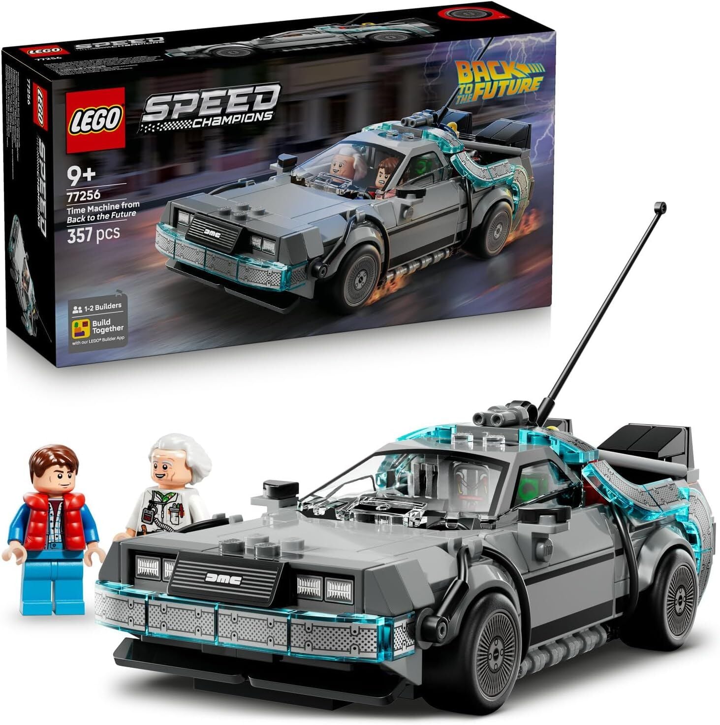 LEGO® Speed Champions Geleceğe Dönüş’ten Zaman Makinesi