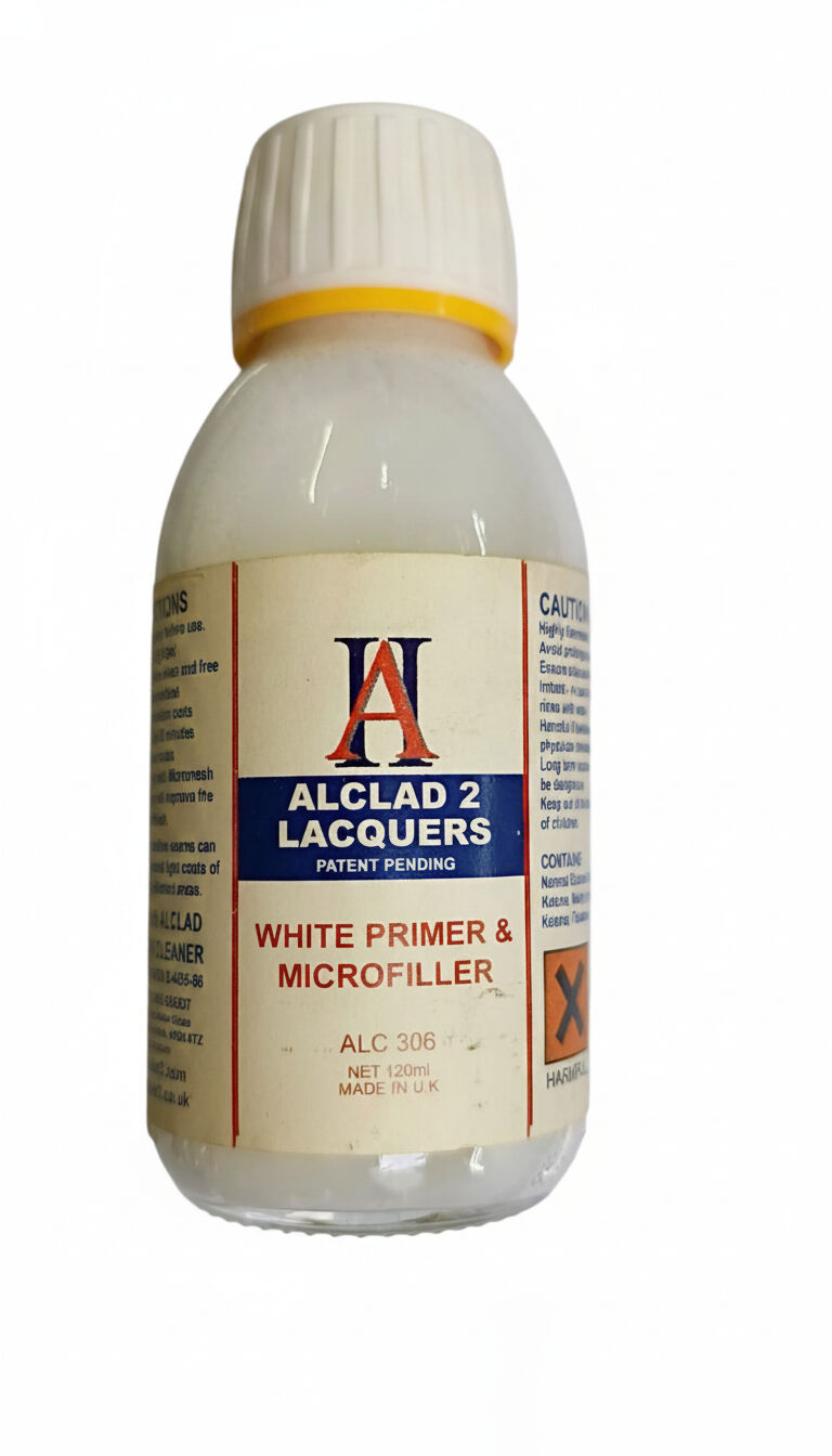 White Primer and microfiller 120ml.