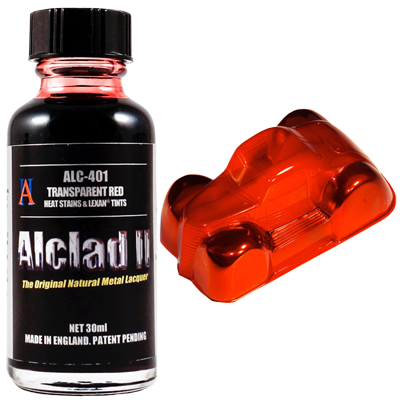 Transparent Red - Heat Stains & Lexan Tints