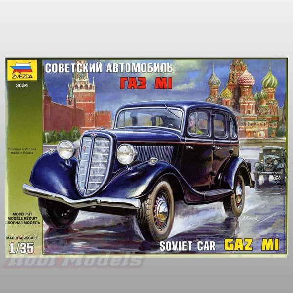 GAZ M1 Soviet Car