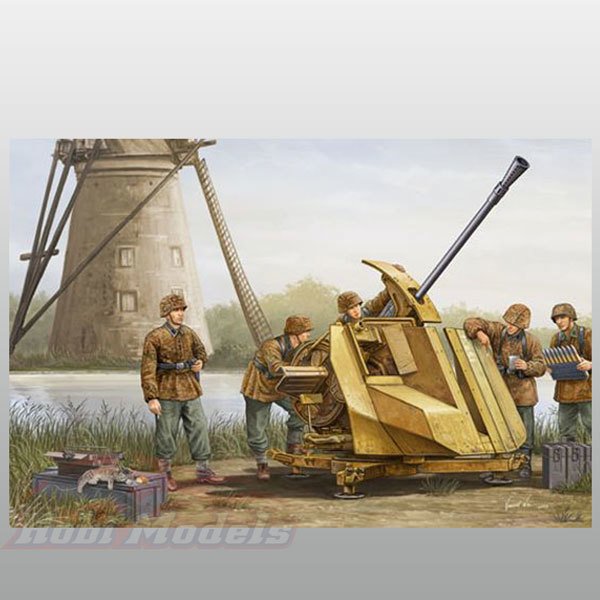 German Flak 43 (German 3.7cm anti-aircraft gun)