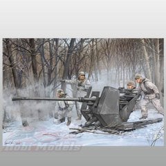 German Flak 37 (German 3.7cm anti-aircraft gun)