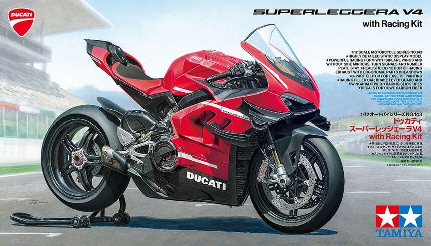 1/12 Ducati Superleggera V4 w/ Racing.