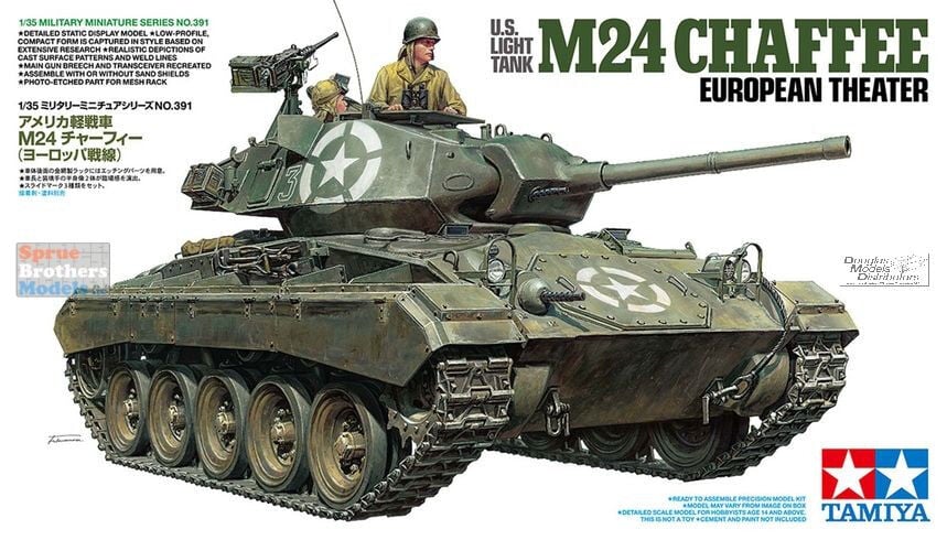 U.S.Lıght Tank M24 Chaffee Eur.Theate