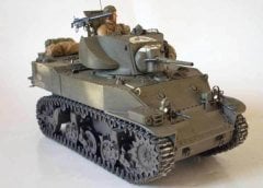 M5A1 w/4 Figures