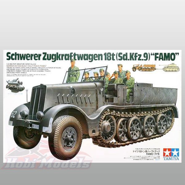 German 18 ton Half Track FAMO