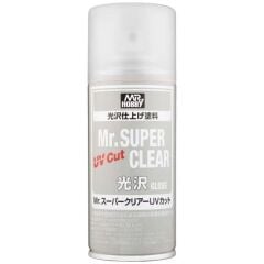 Mr. Super Clear UV Cut Gloss Spray (170 ml) Parlak Vernik Sprey UV