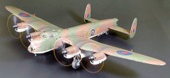 Lancester Grand Slam Bomber Propeller Action