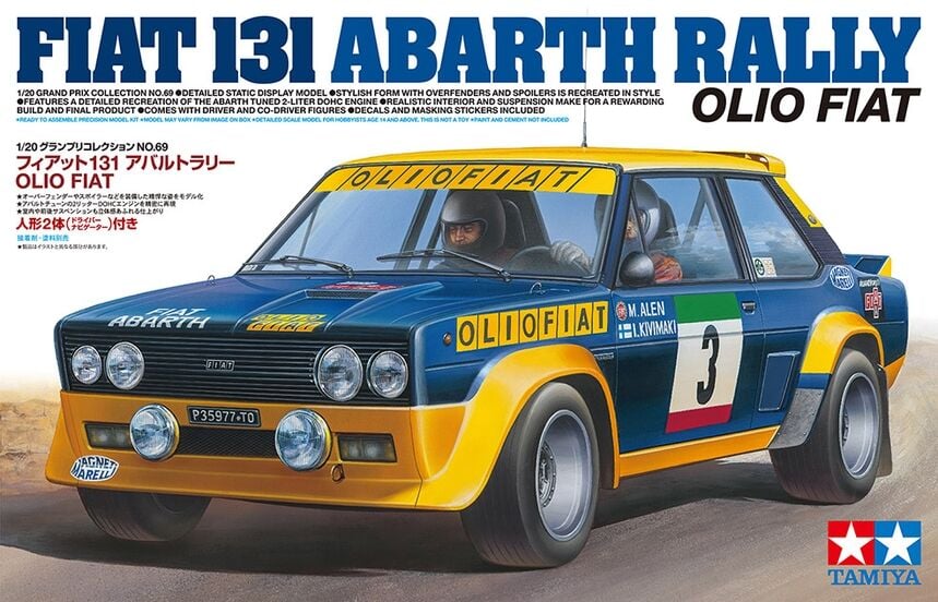 Fiat 131 Abarth Ralli Olio