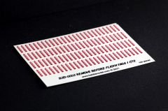 1/72 Remove Before Flight Flamaları 3D Decal Set