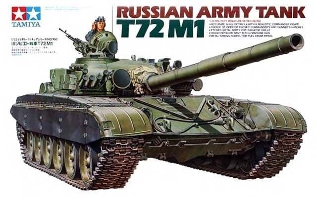 Russian Army Tank T72M1
