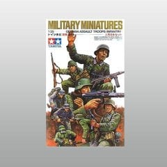 German Assault Troops (Note die cut)