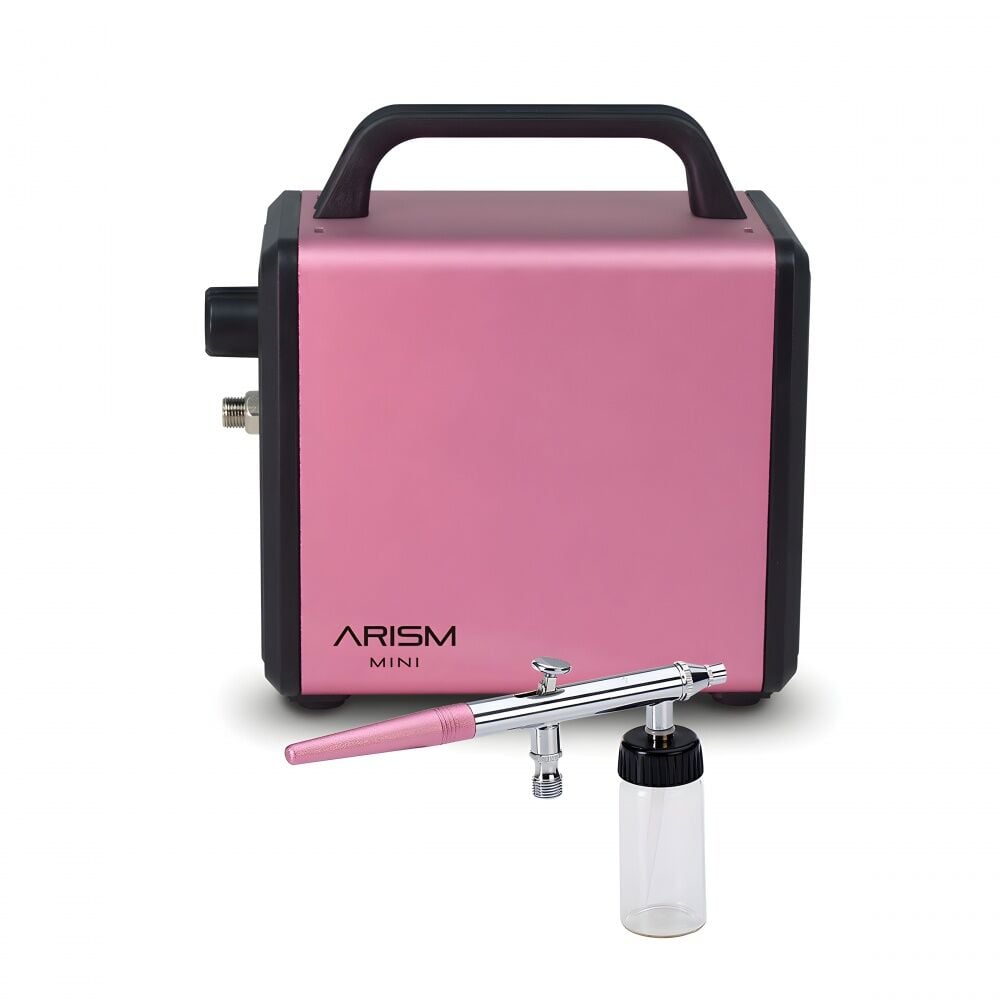 Arism Mini SP-540 Airbrush Seti Pembe
