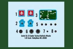 Soviet SS-23 Spider Tactical Balistic Missile