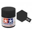 X-18 Semi Gloss Black