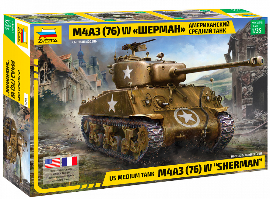 M4 A3 Sherman Tank (76mm)