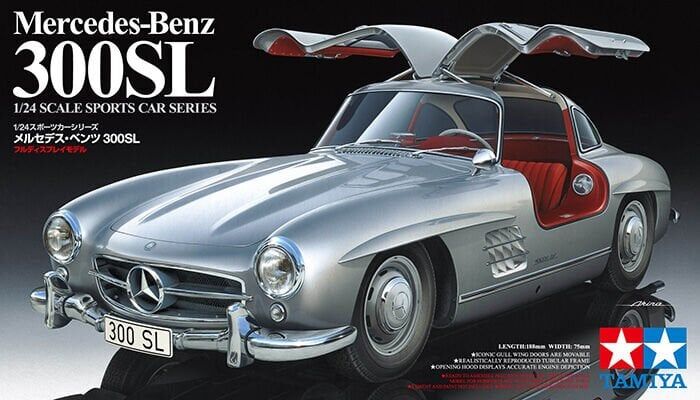 1/24 Ölçekler Mercedes-Benz 300 SL TAMIYA