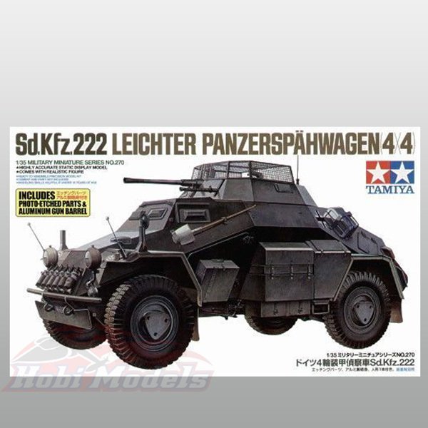 Sd.Kfz.222 w/Photo Etched Parts