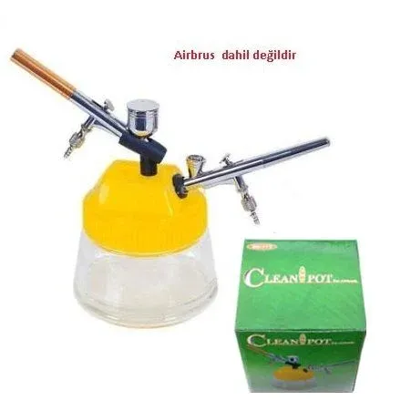 Airbrush Temizleme Kavanozu