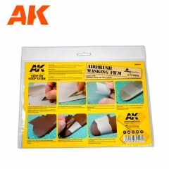 AK AIRBRUSHING MASKING FILM (2 PCS)