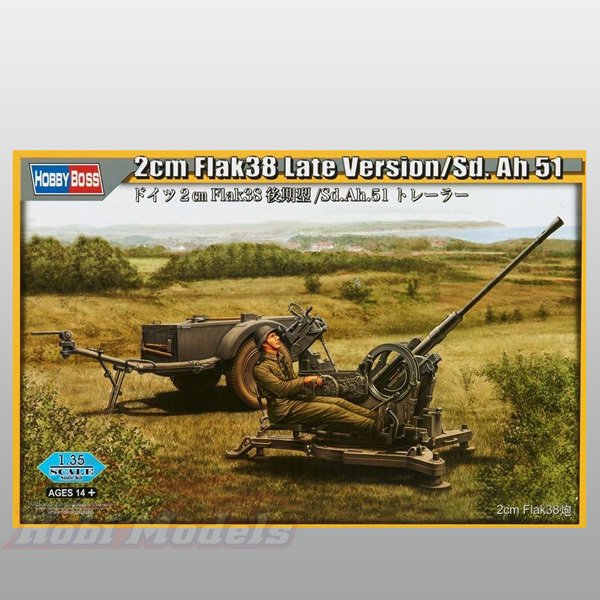 2cm. Flak 38 Late Version/Sd.Ah.51