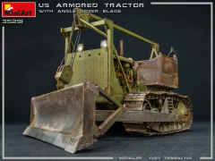 U.S. ARMORED TRACTOR WITH ANGLE DOZER BLADE
