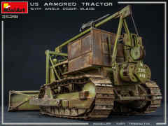 U.S. ARMORED TRACTOR WITH ANGLE DOZER BLADE