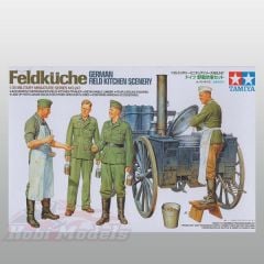 German Field Kitchen Scenery