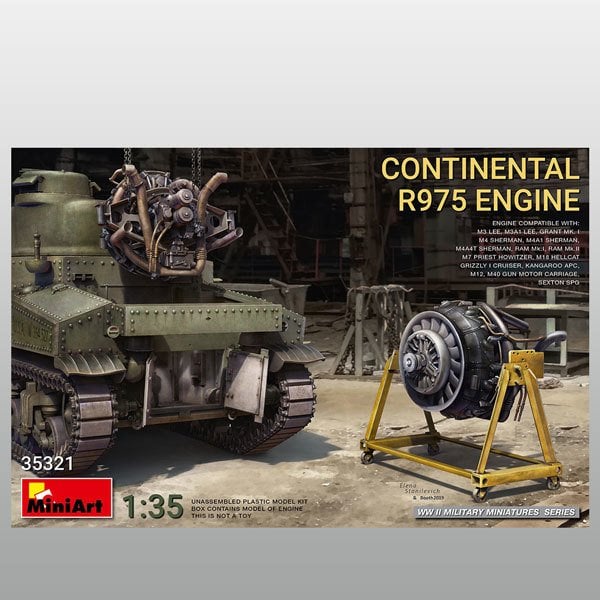 CONTINENTAL R975 ENGINE