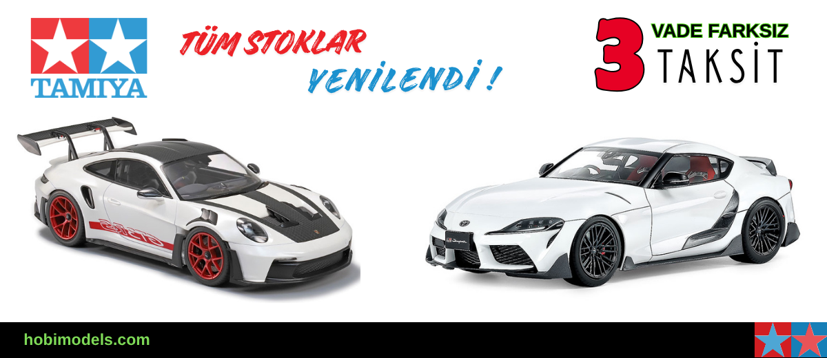 Tamiya Stokları Tenilendi