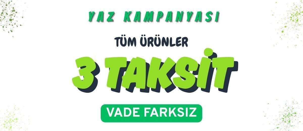 3 taksit